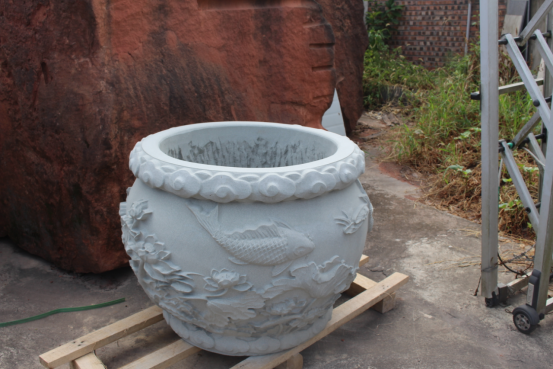 匯豐石業(yè)砂巖風(fēng)水魚(yú)缸圖片